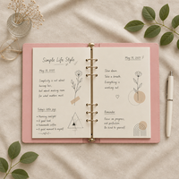Carnet à feuilles mobiles en cuir PU personnalisé, faible MOQ, logo personnalisé, marque LIUSHUN, 60 feuilles pour les entreprises