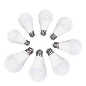 Ampoule Led en plastique E27, lampe électronique, 220v, 9w, 12w, 15w, smd5730, livraison gratuite