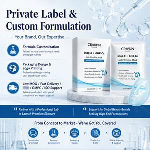Masque facial anti-rides au cuivre <span class=keywords><strong>Snap</strong></span> 8 Ghk <span class=keywords><strong>Cu</strong></span>, peptide de cuivre, hydratation intense, raffermissant, éclaircissant, réparateur, OEM - Product Image 6