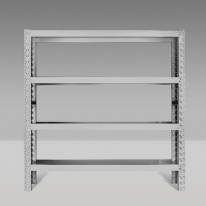 מדפי סופרמרקט מוצרי פלדה לאחסון ואחסון יעיל עבור בטיחות ויציבות - Product Image 2