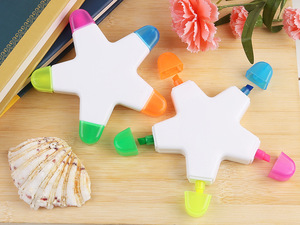 Bán Sỉ LOGO Bút Đánh Dấu Tạo Khối Hình Ngôi Sao Theo Yêu Cầu 5 Màu Cho Quà Tặng Trẻ Em - Product Image 3
