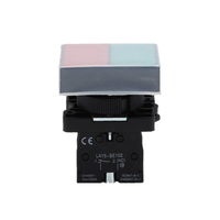 Interruptor de botón de plástico compatible con cargas de 12V 5A/10A para proyectos de cajas de plástico personalizadas