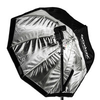 Godox Photo Studio 120cm 47in Payung Softbox Octagon Portabel untuk Flash Speedlight Speedlite Reflector TT520II V1pro