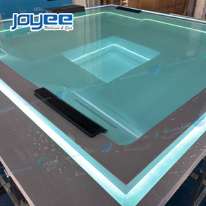 JOYEE Outdoor 4-Personen-Whirlpool Rechteckiger Jacuzzi Europäisches Design <span class=keywords><strong>Massage</strong></span>-Wassertherapie Garten-Whirlpool Großhandel - Product Image 3