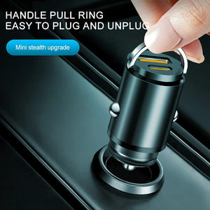 <span class=keywords><strong>Mini</strong></span> <span class=keywords><strong>chargeur</strong></span> de voiture 100W PD Type C Charge rapide pour iPhone 17 QC 3.0 <span class=keywords><strong>Mini</strong></span> USB C <span class=keywords><strong>Chargeur</strong></span> de téléphone portable de voiture pour Samsung Xiaomi Huawei - Product Image 5