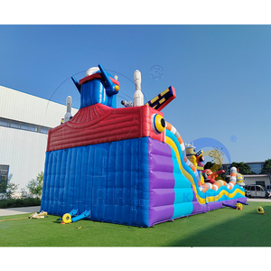 Tobogán Inflable Combinado con Zona de Saltos, Aventura de Robot Espacial, Parque Infantil con Temática del Espacio Exterior, <span class=keywords><strong>Alquiler</strong></span> Comercial para <span class=keywords><strong>Eventos</strong></span> al Aire Libre - Product Image 6