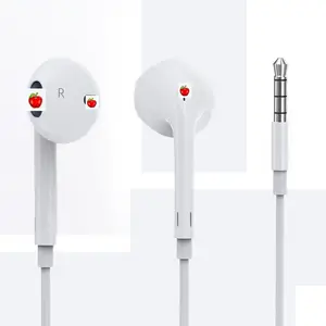3.5mm Jack Ear Buds 1.2m Colorful In-ear Earphones With Microphone Noise Isolation Corded for Mobile Accessories