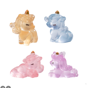 Ingrosso fai da te figure di cartoni animati animali in miniatura ciondoli bagliore nel buio unicorno giocattolo della casa delle bambole - Product Image 5