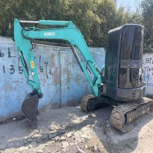 รถขุดตีนตะขาบ Kobelco SK30 รุ่นปี 2022 น้ำหนัก 3 ตัน ใช้งานมาแล้ว 1237 ชั่วโมง พร้อมมอเตอร์ เครื่องยนต์ เกียร์ ปั๊ม และลูกปืน - Product Image 1