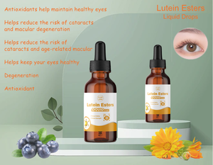 Marca Privada OEM/ODM, <span class=keywords><strong>Gotas</strong></span> Líquidas de Ésteres de Luteína Herbales de 30ml y 60ml, Cuidado de la Vista, Apoyo a la Salud Ocular, Suplemento de Vitaminas Líquidas Orales - Product Image 5