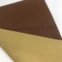 2023 vente chaude imperméable pu visage coton dos cuir tissu portefeuille faux cuir tissu