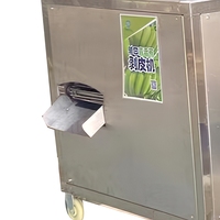 Draagbare Groene Bananenschiller Verse Weegbree Schilmachine Bananenhuid Verwijderen Machine