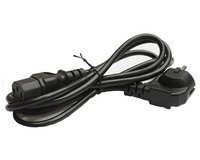 Prise électrique ue 3 broches connecteur IEC C13 pour bouilloire générateur sèche-linge câble d'extension cordons d'alimentation