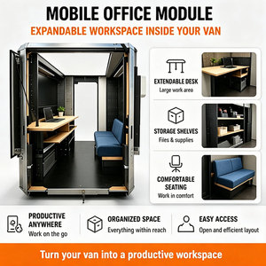 Sistema de Conversión Modular para Campervan, Tipo Cubo, Económico, Deslizable, para un Estilo de Vida Nomádico - Product Image 5