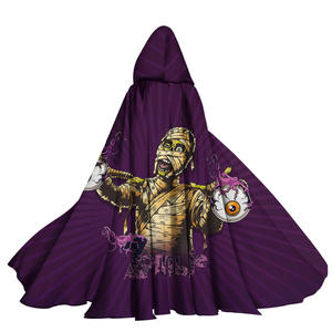 Capa Negra <span class=keywords><strong>de</strong></span> <span class=keywords><strong>Momia</strong></span> Zombi <span class=keywords><strong>de</strong></span> Spirit Halloween para Hombre, Capa con Capucha <span class=keywords><strong>de</strong></span> Microfelpa Ultra Suave <span class=keywords><strong>de</strong></span> Primera Calidad, Disfraz <span class=keywords><strong>de</strong></span> Cosplay para Adultos, Capa <span class=keywords><strong>de</strong></span> Anime - Product Image 3