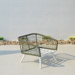 Hôtel de luxe extérieur canne en osier rotin café canapé chaises meubles de jardin Patio mobilier d'extérieur ensembles de jardin en métal personnalisé - Product Image 5