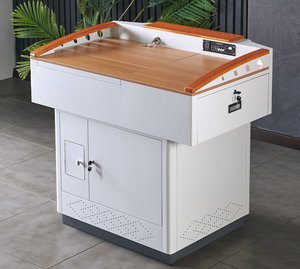 Thông Minh Kỹ thuật số đa phương tiện Bục Giảng trường giảng dạy bục làm bằng vật liệu thép bền - Product Image 4