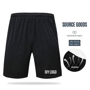 Prix d'usine – Short décontracté d'été 100 % polyester pour homme, taille élastique, taille mi-haute, respirant, séchage rapide, personnalisation du logo disponible - Product Image 2