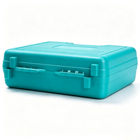 U-S009 Boîte à outils robuste en plastique moulé par injection PP de 12 pouces, solution de stockage protectrice pour équipement avec mousse antichoc personnalisée