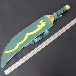<span class=keywords><strong>Espada</strong></span> Demoníaca <span class=keywords><strong>de</strong></span> <span class=keywords><strong>Meliodas</strong></span> <span class=keywords><strong>de</strong></span> Lostvayne, <span class=keywords><strong>Espada</strong></span> <span class=keywords><strong>de</strong></span> Cosplay con Funda Verde, Hoja sin Afilar para Colección - Product Image 1