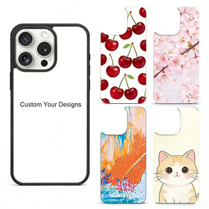 Funda para iPhone 17 Pro Max 16 15 14 13 Series, Diseño Personalizado 2 en 1, Magnética, Sublimable, de <span class=keywords><strong>Fibra</strong></span> de Carbono - Product Image 1