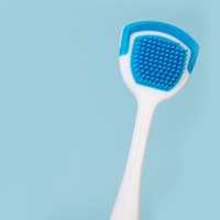Nettoyeur de grattoir de langue en plastique de grattage personnalisé multicolore nouvellement conçu par ODM/OEM