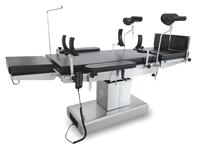 Table d'opération chirurgicale manuelle hydraulique à prix avantageux, en acrylique et métal, pour examen orthopédique en milieu hospitalier