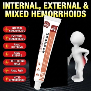 Ungüento para <span class=keywords><strong>Hemorroides</strong></span>, Gel Herbal OEM para el Cuidado de Heridas <span class=keywords><strong>Internas</strong></span> y <span class=keywords><strong>Externas</strong></span>, 20g - Product Image 2