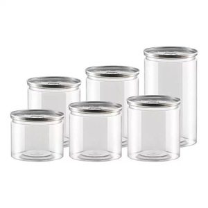 Cấp thực phẩm vật nuôi có thể cho bánh bao bì thực phẩm có thể Pet nhựa Jar với dễ dàng mở nắp thực phẩm dễ dàng mở nhựa <span class=keywords><strong>container</strong></span> - Product Image 1