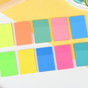 50 Sheets Assorted Neon Color Self-Adhesive Sticky Notes Bright Multicolor <b>Memo</b> <b>Pads</b> Office School Daily Note-taking - Product Image 6