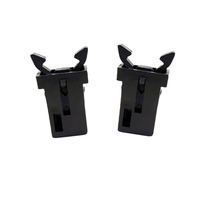 Loquet de sécurité en plastique pour boucle de ceinture de sécurité automobile, anti-contact accidentel, pour cache-récipient de ceinture de sécurité