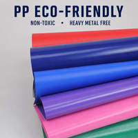 Bâche en tissu composite PP imperméable et résistante aux UV, en polyester, pour la protection des balles de foin agricoles