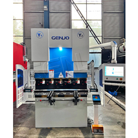 Prensa Plegadora CNC Genuo con Controlador Propio, Máquina de Doblado de Chapa Metálica Programable de Alta Precisión