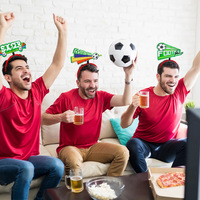 Großhandel Fußball-Themenparty Stirnbänder 2026 Fußballspiel Team-Farbschema Fan-Haaraccessoires für Sportveranstaltungen