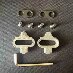 Clip per <span class=keywords><strong>scarpe</strong></span> da mountain bike, set di clip per <span class=keywords><strong>scarpe</strong></span> <span class=keywords><strong>MTB</strong></span> con sgancio rapido, adatte per pedali SH51/SH56, per mountain bike e bici da strada in acciaio. - Product Image 5