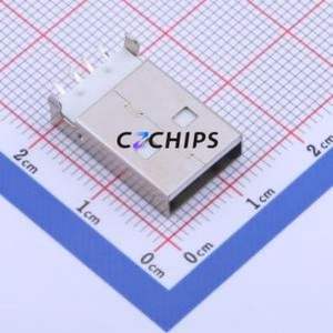 KH-USB180-AM-4P USB Connector SMD Connector ( Connector Type: Type-A )( Protocol Standard: USB 2.0 )( Gender: Male ) - Product Image 1