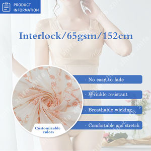 Полутлёгкая переработанная трикотажная ткань с вышивкой, сетчатая ткань, растягивающийся нейлоновый спандекс для танцевальной одежды - Product Image 3