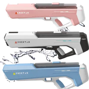 Новый продукт, 2023 летний Электрический Автоматический водяной пистолет, игрушечный летний автоматический водопоглощающий пистолет для детей armas de juguete