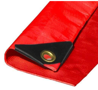Bâche de camion imperméable en PE couleur argent 5x10m, 280gsm, bâches en PE imperméables