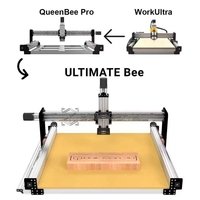 20% de réduction BulkMan3D Tailles 5050~1515 Kit complet Ultimate Bee Moteur en boucle ouverte 2.45N.m Système Grbl 4 axes Vis à billes Routeur CNC