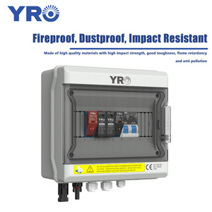 <span class=keywords><strong>YRO</strong></span> 1 en 1 salida 600V PV combinador Caja impermeable IP65 cadena personalizable combinación caja de bloqueo de llave segura Kahong Pangkombinasyon - Product Image 5