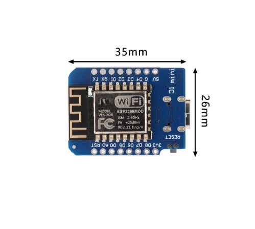 Original D1 Mini Version NodeMcu Lua WIFI Based on ESP-12F Development Board ESP8266 Module