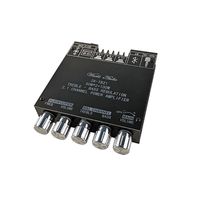 Carte d'amplification de subwoofer 2*50W+100W TPA3116D2, amplificateur stéréo audio 2.1 canaux classe D TPA3116 avec égaliseur