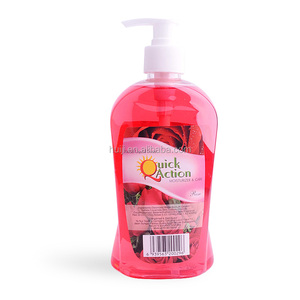 Venta al por mayor OEM portátil perfumado natural 400ml antimicrobiano piel gel desinfectante de manos líquido jabón de manos con logotipo personalizado - Product Image 2