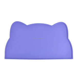 Grandes sets de table en silicone, tapis de table en silicone mignons pour bébé, ustensiles de cuisine, personnalisables, vente en gros d'usine, souples et enroulables, 30x40cm, 195G - Product Image 3