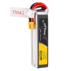 Tattu <span class=keywords><strong>850mAh</strong></span> <span class=keywords><strong>3S</strong></span> 95C 11.4V HV <span class=keywords><strong>Lipo</strong></span> Batterie-Haute Tension 11.4V <span class=keywords><strong>3S</strong></span> <span class=keywords><strong>850mAh</strong></span> 95C Long <span class=keywords><strong>LiPo</strong></span> Pack avec Prise XT30 pour Drones FPV 3 "-5" - Product Image 2