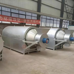 Máquina Secadora Rotatoria de Tambor Eléctrica de Alta Calidad, Secador Rotatorio de Azúcar de Acero Inoxidable de Grado Alimenticio, Máquina Secadora Rotatoria de Paja - Product Image 3