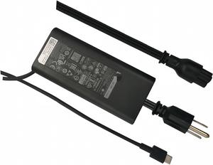 Adaptateur pour ordinateur portable 65W USB-C, alimentation noire, chargeur 20V 3.25A, type C universel, cordon d'alimentation inclus - Product Image 1