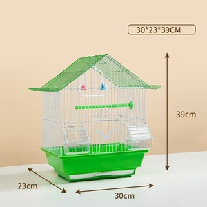 Portable Outdoor Small and Medium Wild Bird <b>Cages</b> Luxury Viewing Parrot <b>Cages</b> Pet Breeding Reinforced Mynah Birdcage - Product Image 4