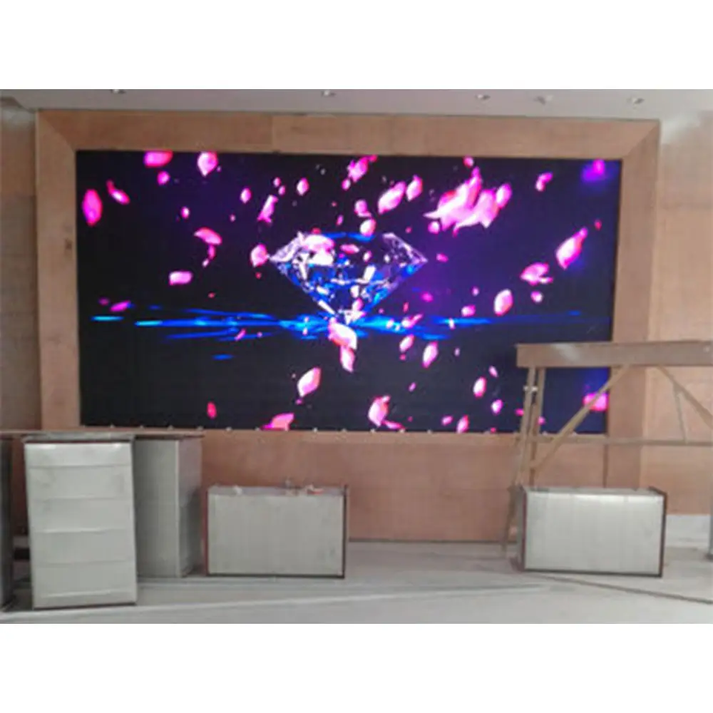 2,5 2X2 2X4 2X8 3X2 3sqm Led Video Wand System Display Bildschirm Rahmenlose Bord Dynamische Zeichen 2,4 Pixel Pitch Indoor pubblicitari
